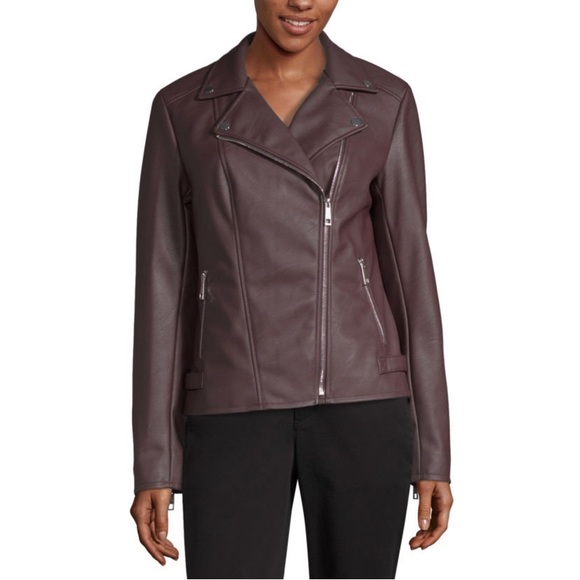 a.n.a Jackets & Blazers - SOLD Faux Leather Lightweight Motorcycle Jacket